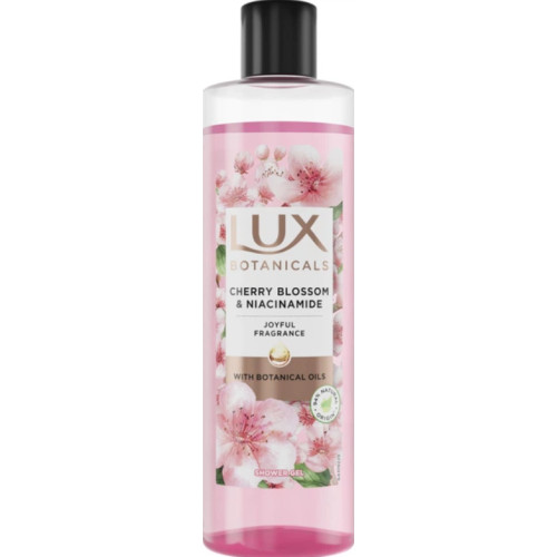Гель для душу Lux Botanicals Цвіт вишні & Ніацинамід, 480 мл